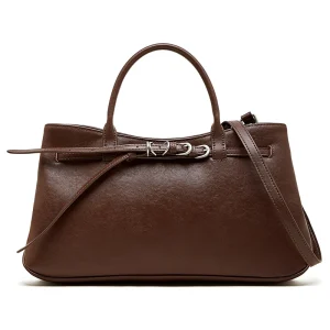 Genuine Leather Women's Bag Luxury Designer Women Shoulder Bags Vintage Cow Leather Handbags Large Capacity Crossbody Bag